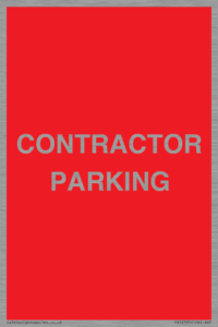 CONTRACTOR PARKING